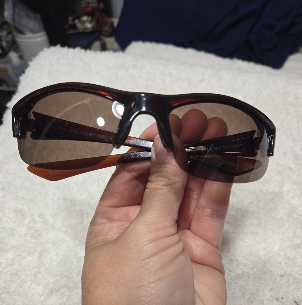 Solar Comfort Half Rim Sunglasses Polarized